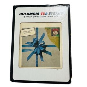 1979 Willie Nelson "Pretty Paper" 8-Track Cassette. - with sleeve